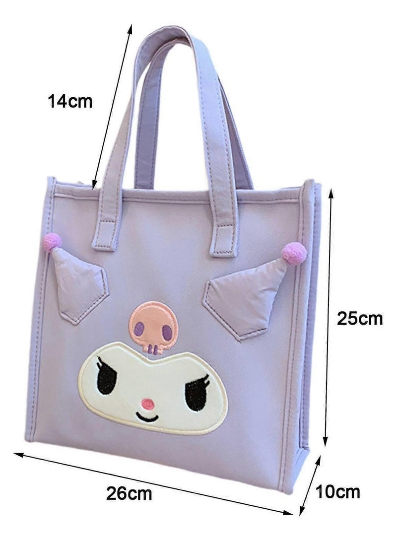 Kawaii Kuromi Cartoon Character Tote Bag