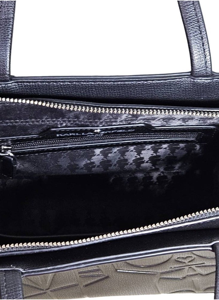 Karl Lagerfeld Maybelle Leather Satchel