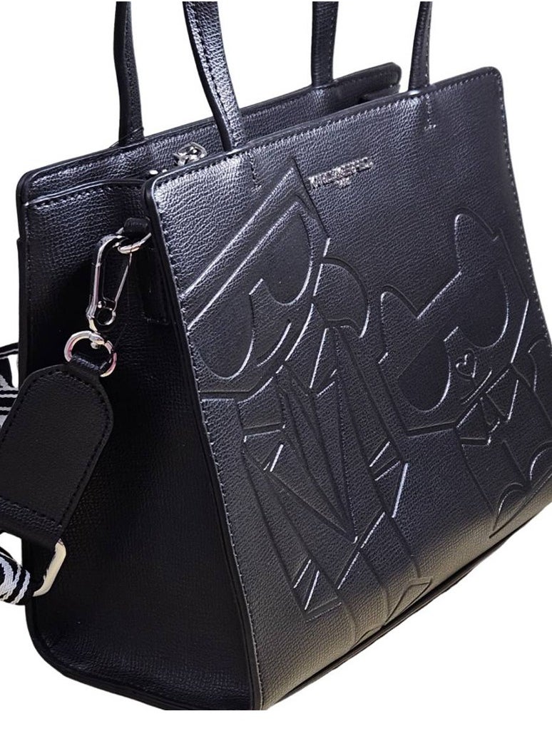 Karl Lagerfeld Maybelle Leather Satchel