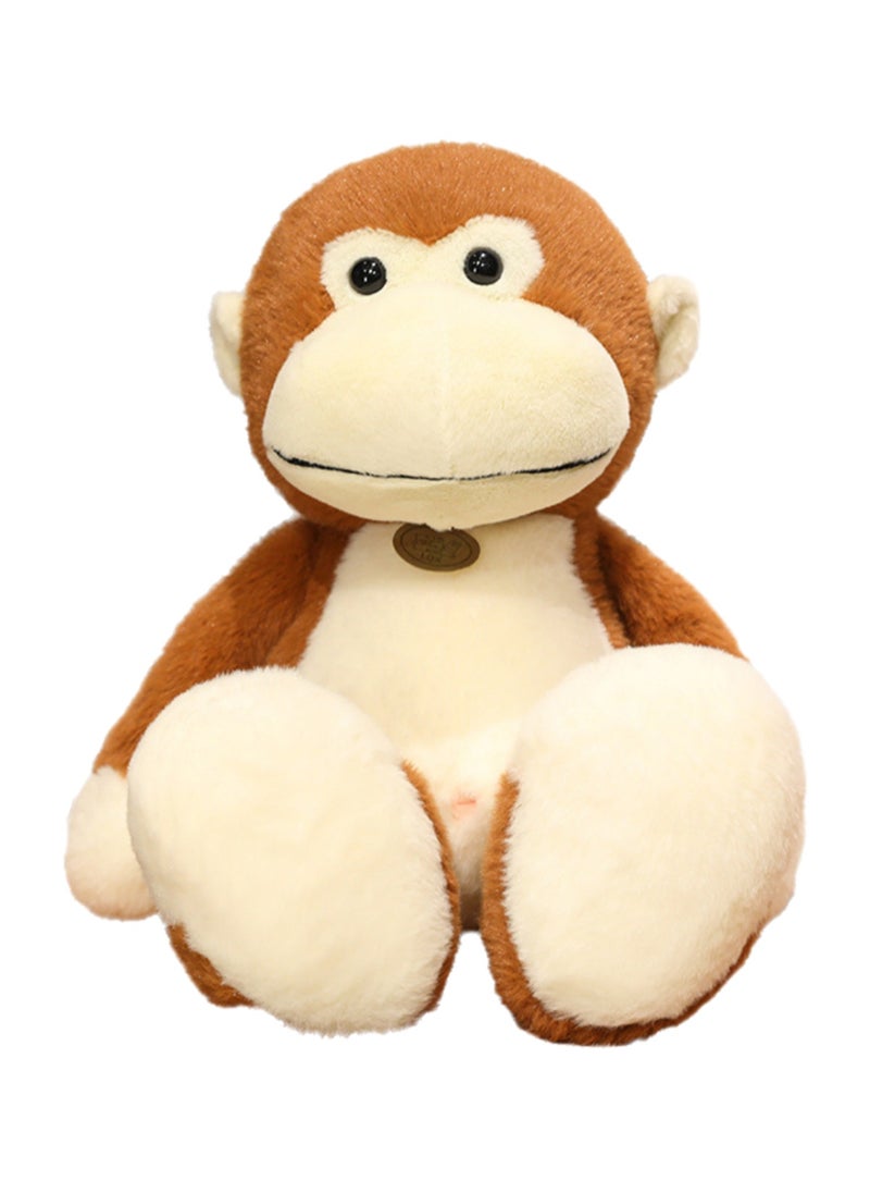 35 CM Cute Cartoon Monkey Plush Toy Soft Stuffed Animal Doll For Girls And Boys All Ages Gift