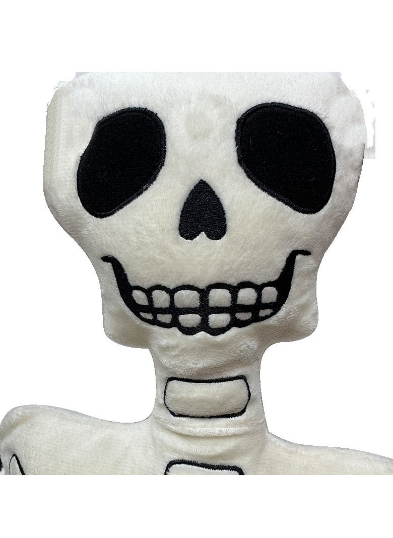 Cute Skeleton White Bone Structure Design Stuffed Toy Stuffed Doll