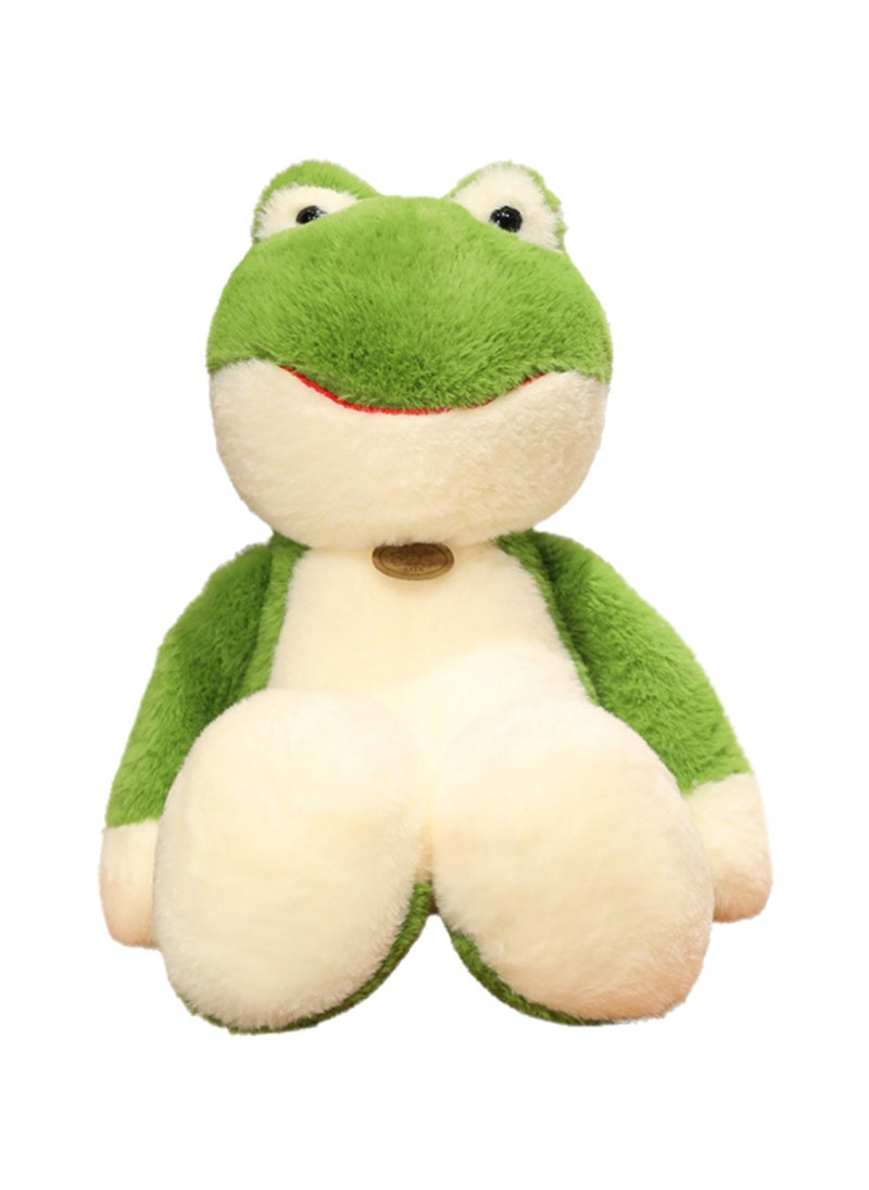 35 CM Cute Cartoon Frog Plush Toy Soft Stuffed Animal Doll For Girls And Boys All Ages Gift