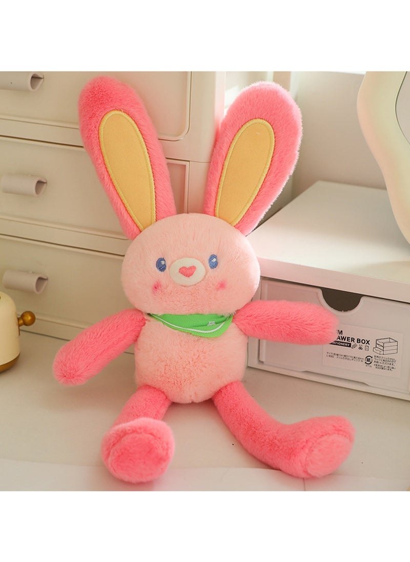 30 CM Cute Cartoon Rabbit Plush Toy Soft Stuffed Animal Doll For Girls And Boys All Ages Gift（Style 1）