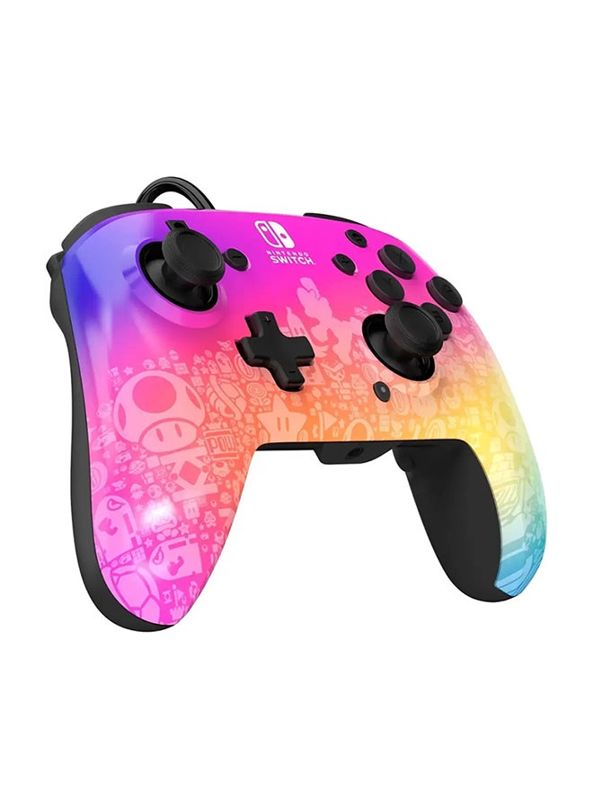 Rematch Nintendo Switch Star Spectrum Wired Controller