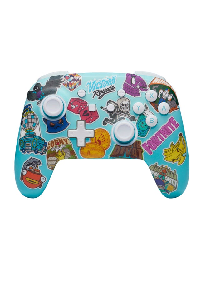 PowerA Enhanced Wired Controller Fortnite Sticker Mania