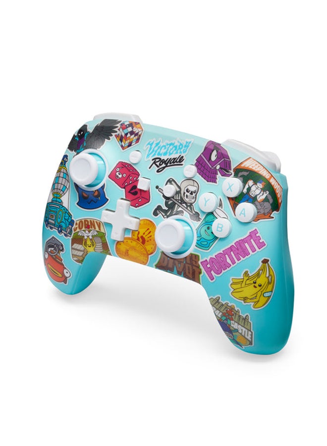 PowerA Enhanced Wired Controller Fortnite Sticker Mania
