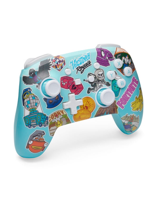 PowerA Enhanced Wired Controller Fortnite Sticker Mania