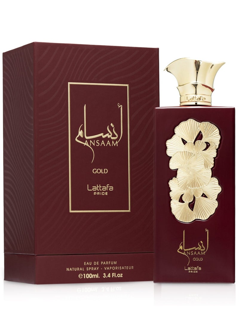 Lattafa Ansaam Gold For Unisex Eau De Parfum 100ml