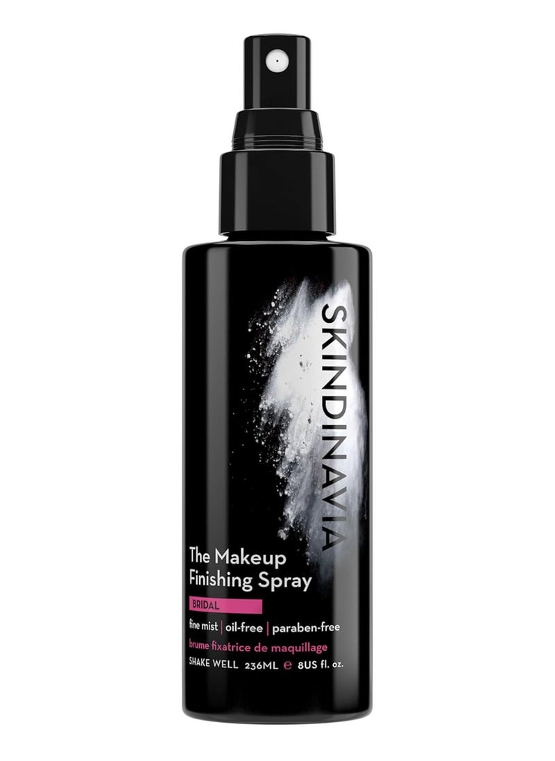 Skindinavia The Makeup Finishing Spray, Bridal Setting Spray, Temperature-Control for All-Day Wear, Long-Lasting Up to 16+ Hours, Heat-Resistant & Waterproof, Wedding Day, Bridal Shower Gift (8 Oz)