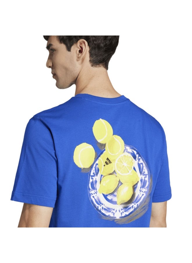 adidas lounge still life lemons men graphic t-shirt