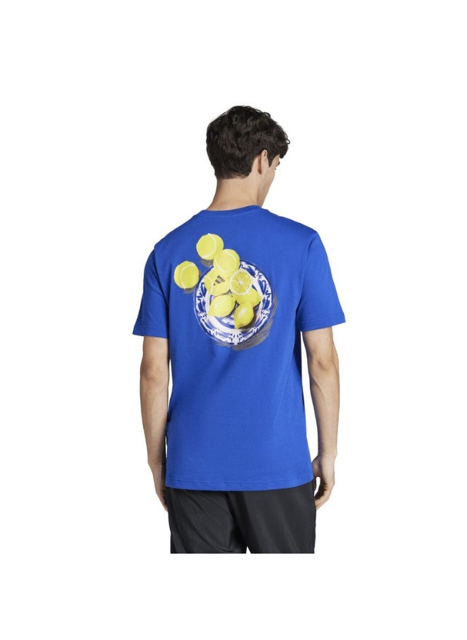 adidas lounge still life lemons men graphic t-shirt