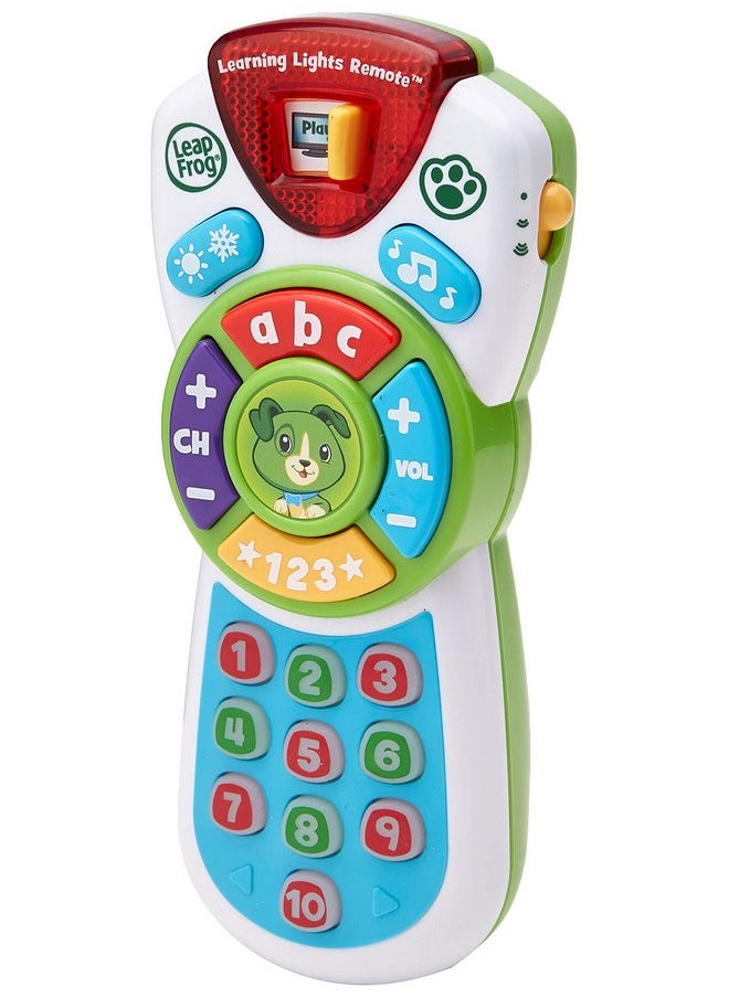 LeapFrog Scout's Learning Lights Remote, Musical Baby Toy, Baby Toy with Lights, Sounds, Numbers & Letters, Interactive Educational Toy for Children 6 Months+, 1, 2, 3, 4 Year Olds Boys & Girls