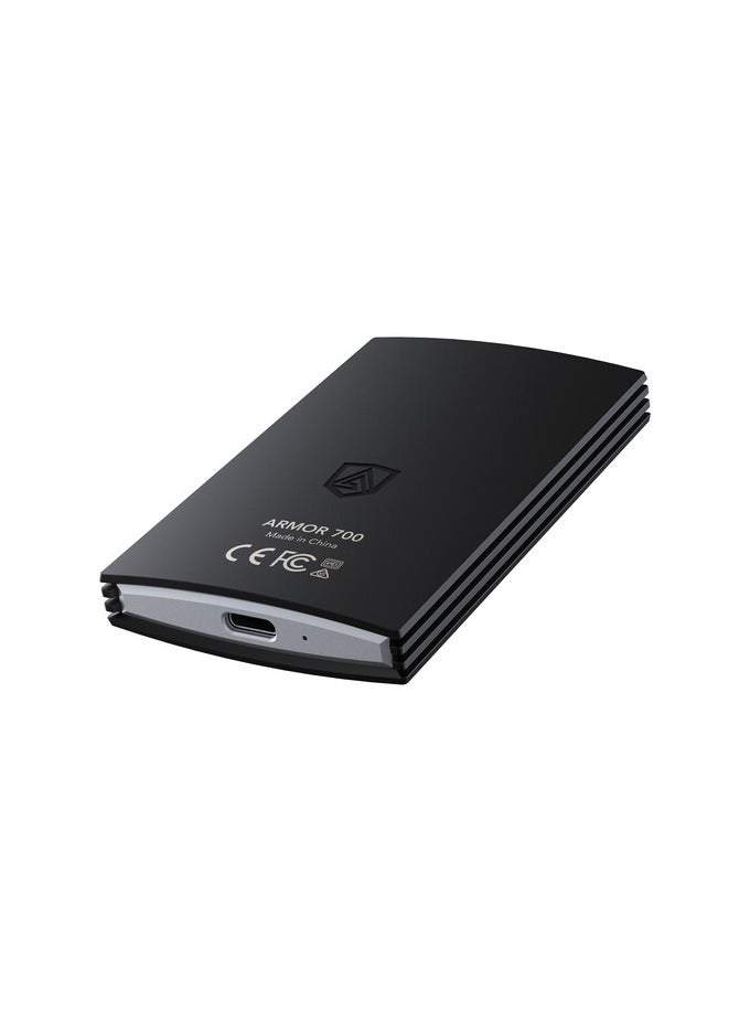 Lexar 2TB ARMOR 700 USB 3.2 Gen 2x2 Portable SSD (Black)