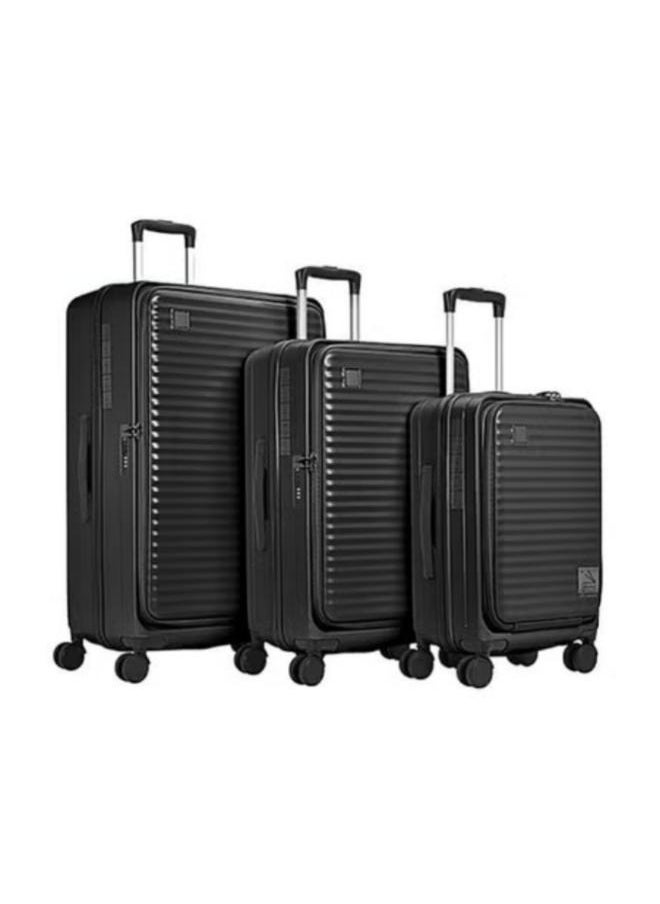 3-Piece Expandable Checked Luggage Set 20/24/28inch with TSA Locked for Travel