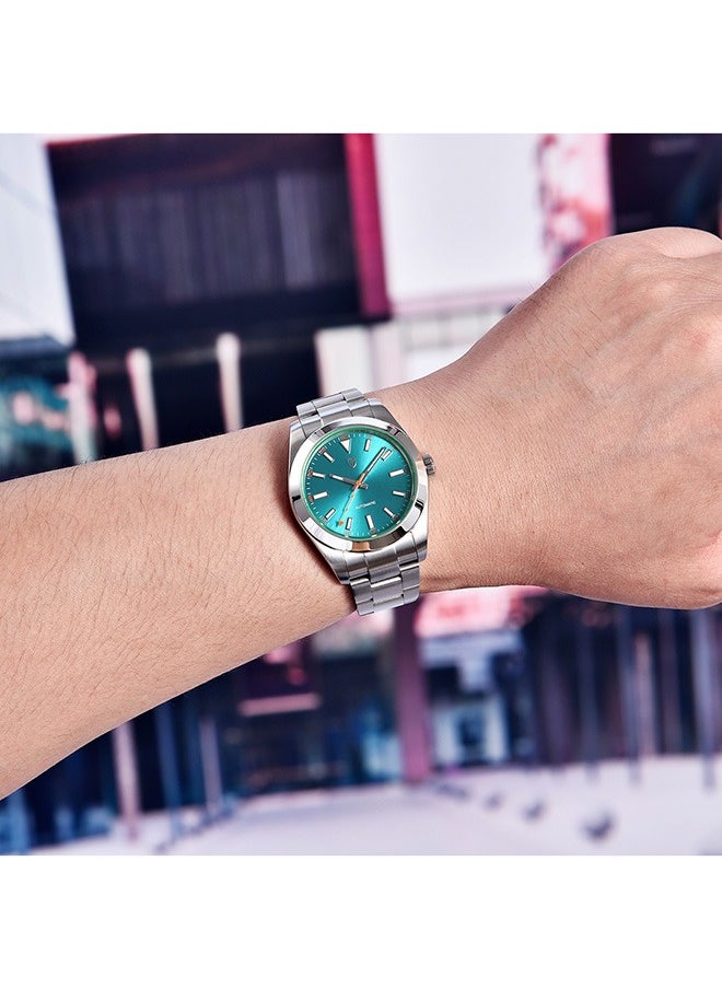 Men's Mechanical Watch Men's Luxury Automatic Watch Men's Waterproof Watch with Sapphire Glass Coated Lightning Hands Stainless Steel NH35A 40mm Mechanical Watch