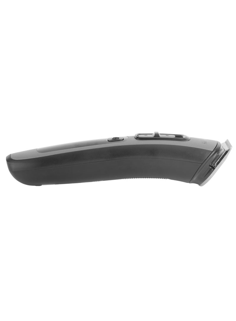 11-IN-1 Rechargeable Digital Grooming Set with Novel LED Display- KNTR6154N| With 6 Interchangeable Heads and 4 Comb Attachments| Includes a Charging Stand| Prefect for Home and Professional Styling Black