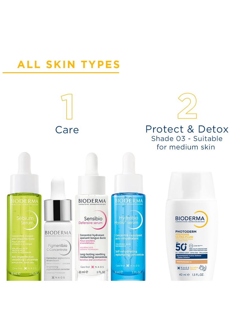 Photoderm Xdefense Ultra Fluid SPF50+ T03 Golden 40ml