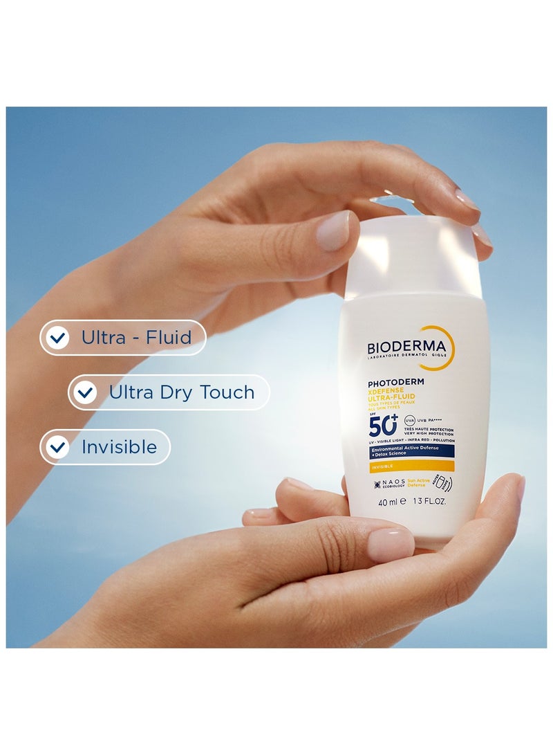 Photoderm Xdefense Ultra Fluid SPF50+ Inv Neutre 40ml