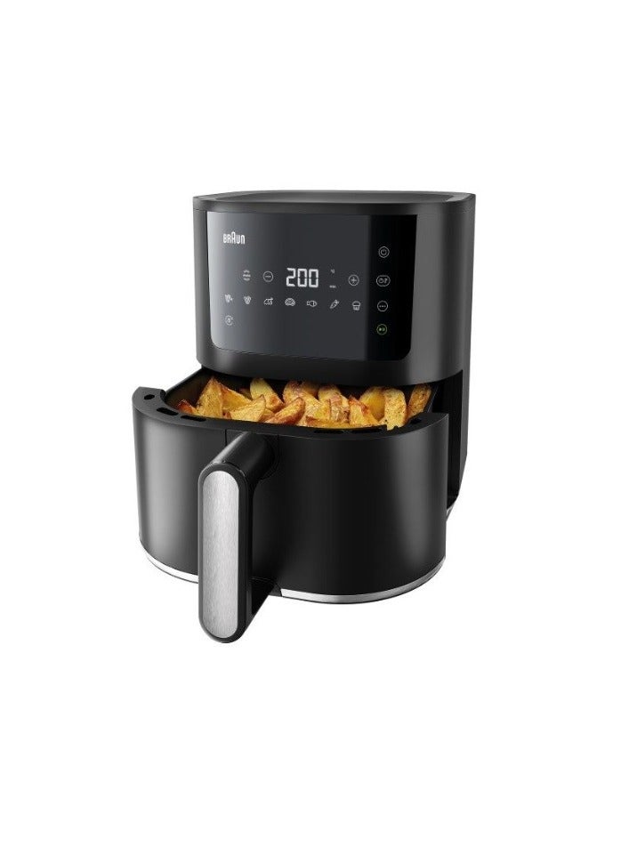 MultiFry 3 Airfryer, 4.3 L Big Capacity, RealAir Technology - 4.3 L 1500 W HF3030 Black