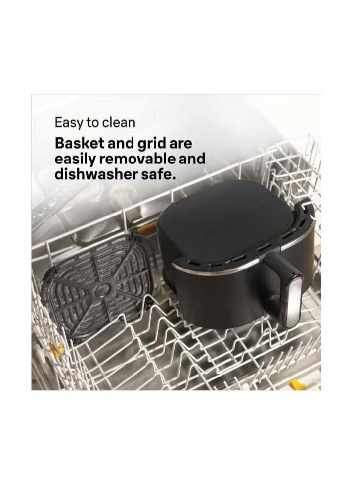 MultiFry 3 Airfryer, 4.3 L Big Capacity, RealAir Technology - 4.3 L 1500 W HF3030 Black