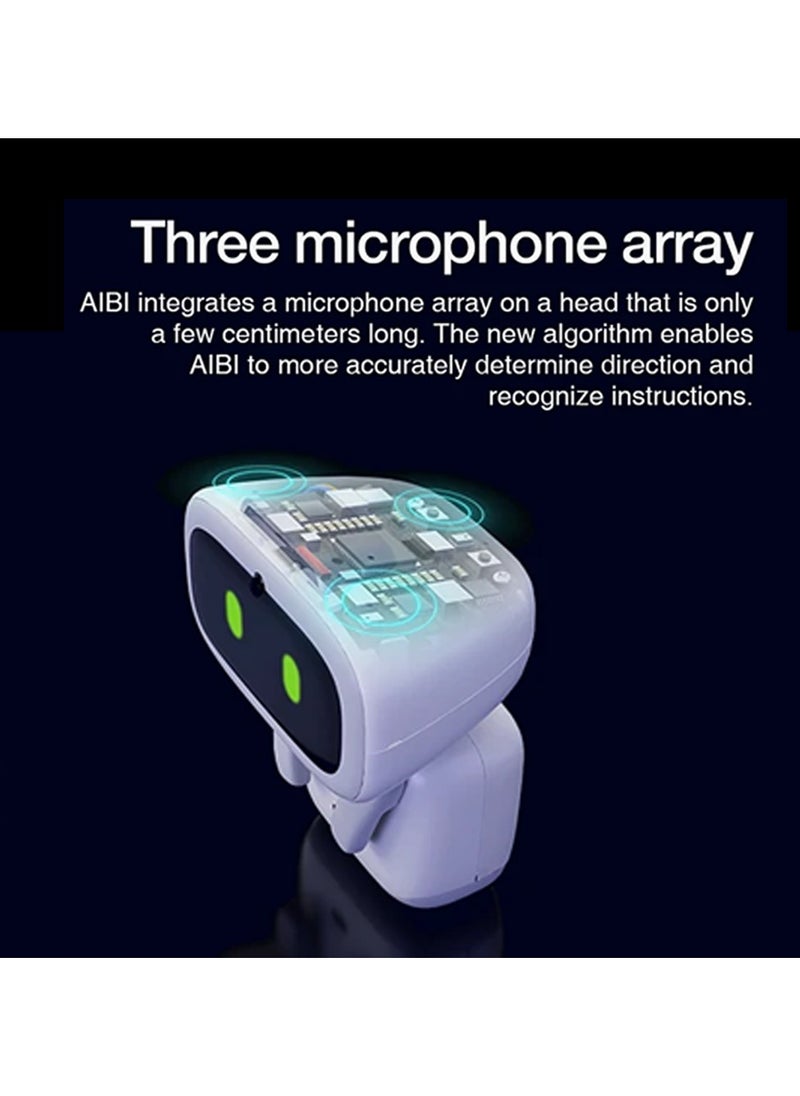 AI Pocket Pet Robot by AIBI - The mini AI pet with voice commands, face recognition, weather updates, reminders, and more.