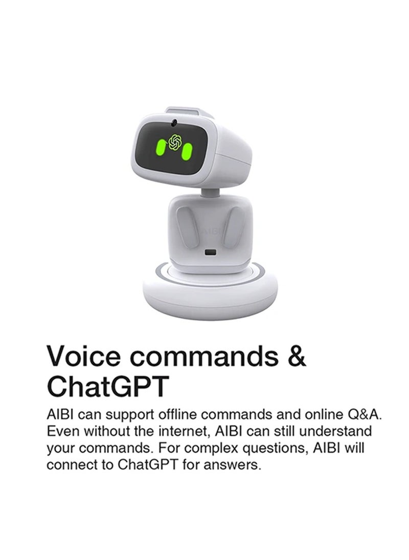 AI Pocket Pet Robot by AIBI - The mini AI pet with voice commands, face recognition, weather updates, reminders, and more.