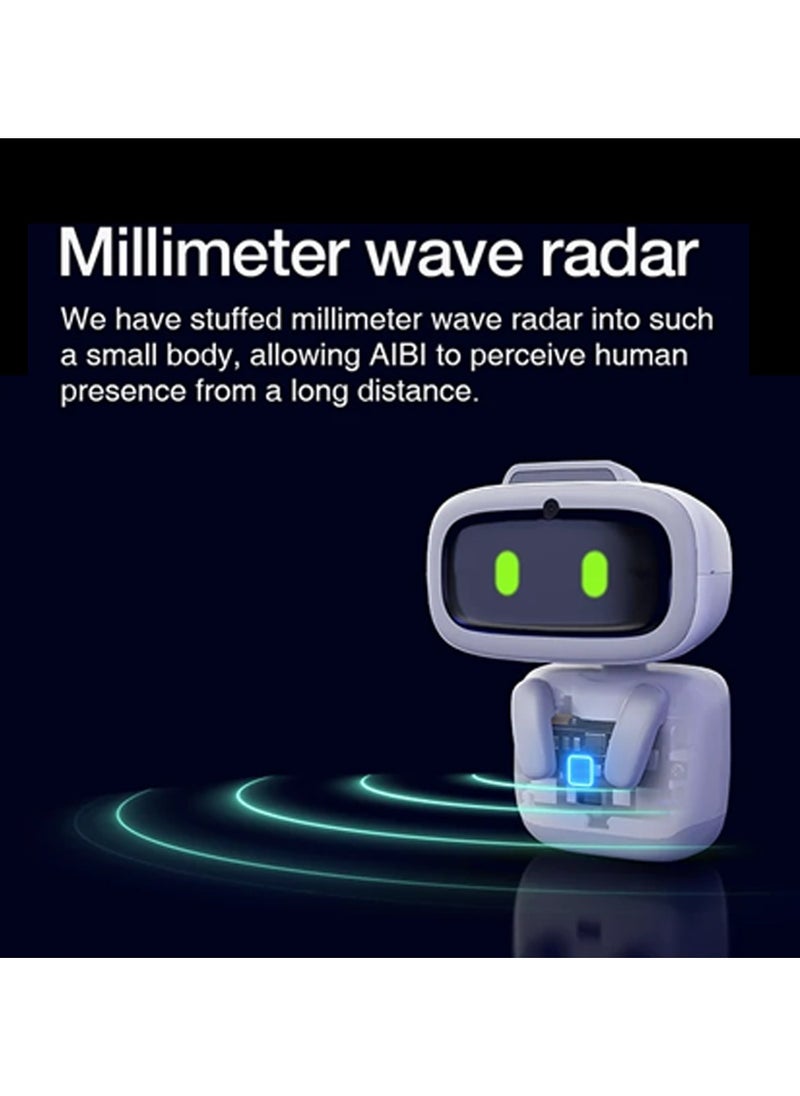 AI Pocket Pet Robot by AIBI - The mini AI pet with voice commands, face recognition, weather updates, reminders, and more.