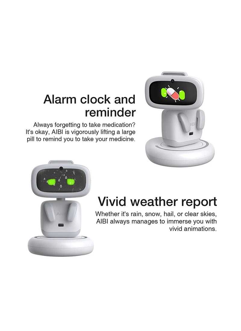 AI Pocket Pet Robot by AIBI - The mini AI pet with voice commands, face recognition, weather updates, reminders, and more.