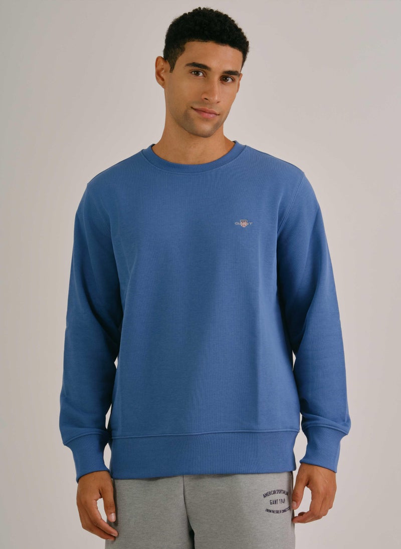 Gant Regular Fit Shield C-Neck Sweat