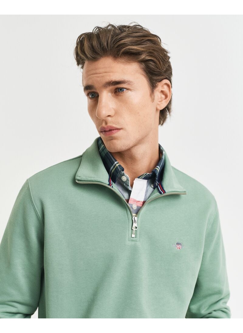 Gant Regular Shield Half Zip Sweat
