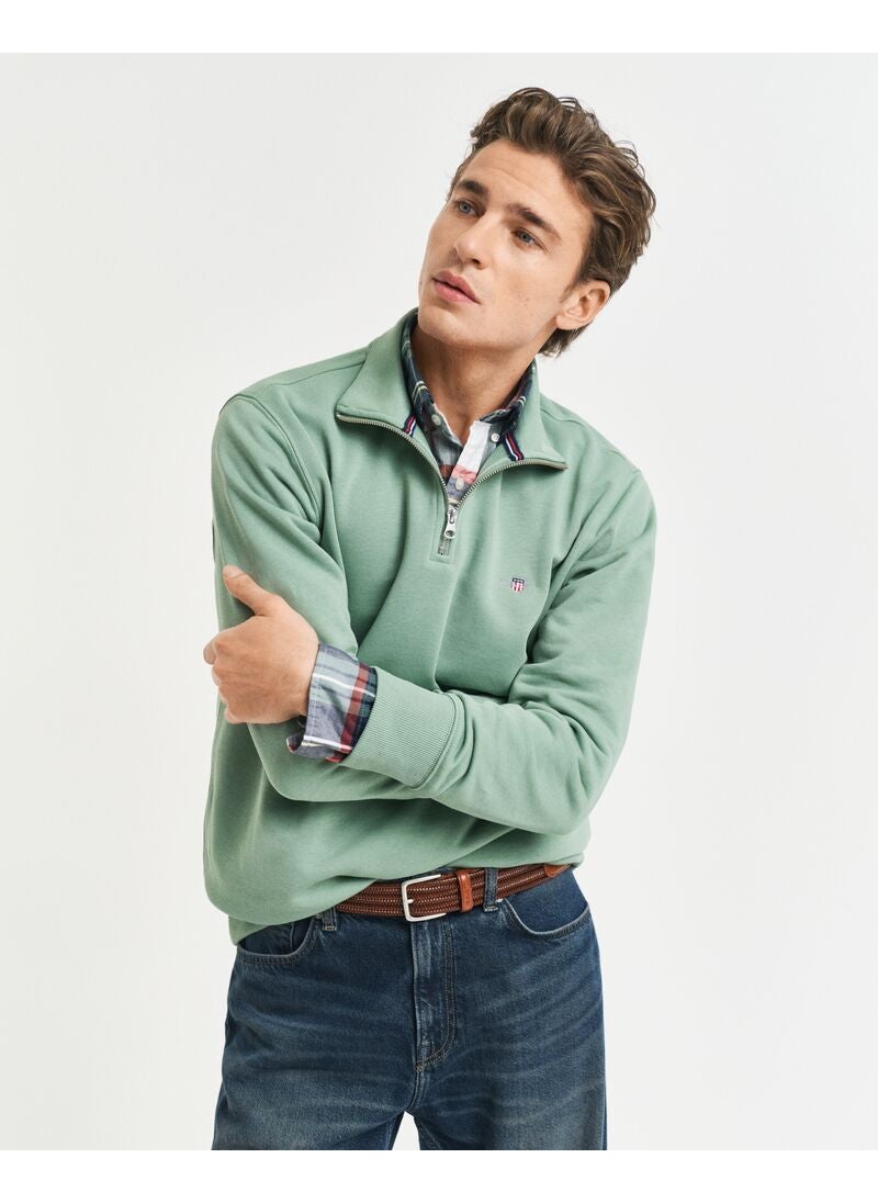 Gant Regular Shield Half Zip Sweat