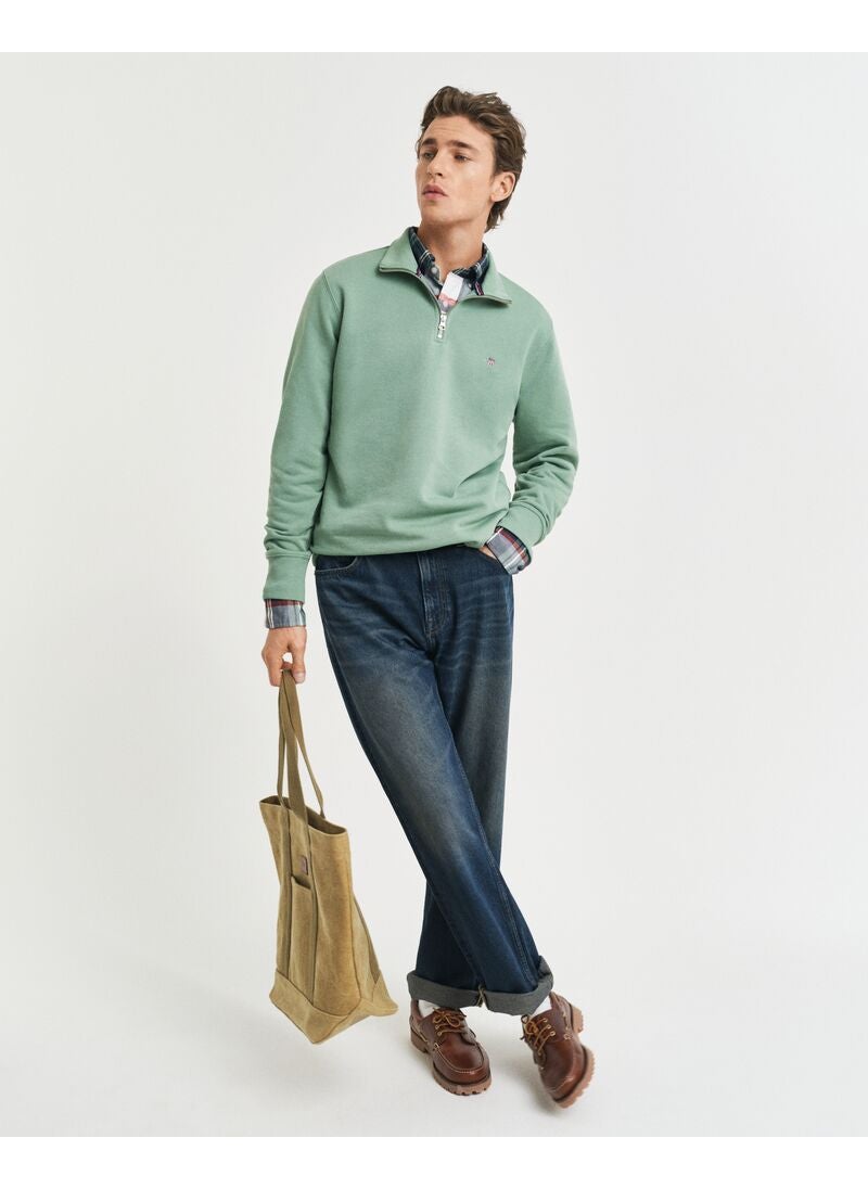 Gant Regular Shield Half Zip Sweat