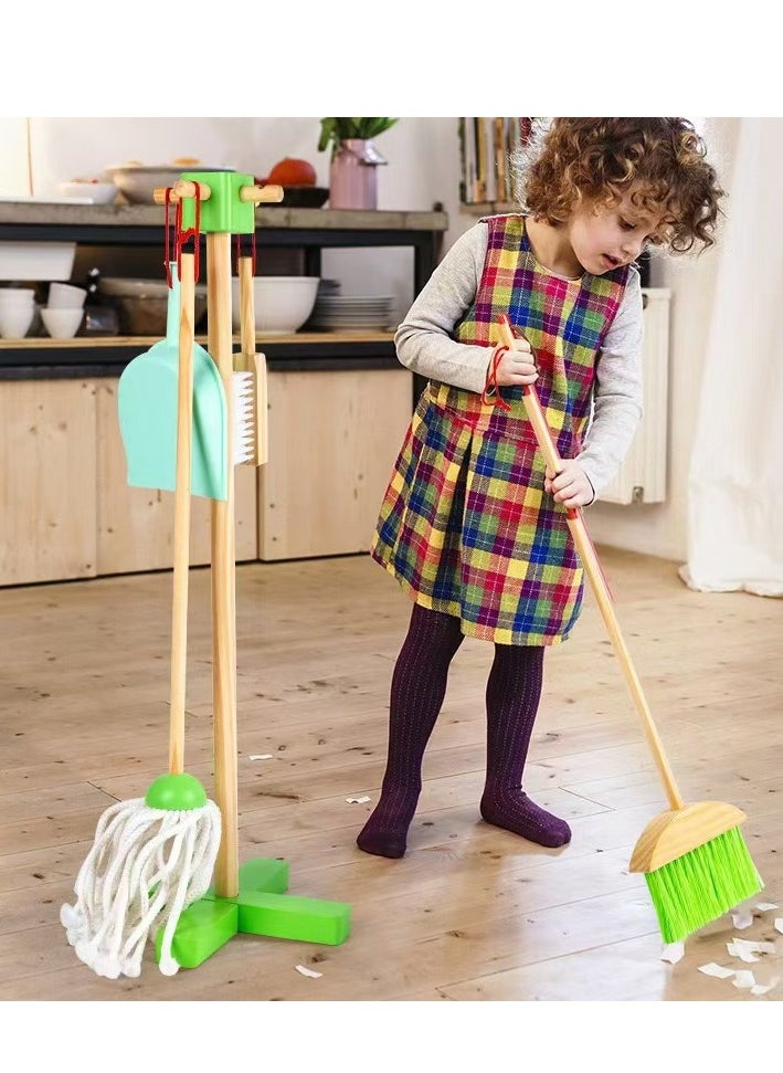 Factory Price Hela Children's Wooden Cleaning Set