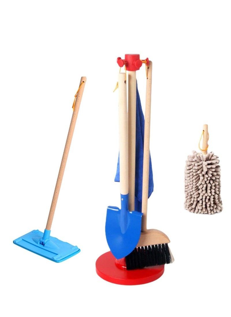 Factory Price Millen Kids Wooden Cleaning Set