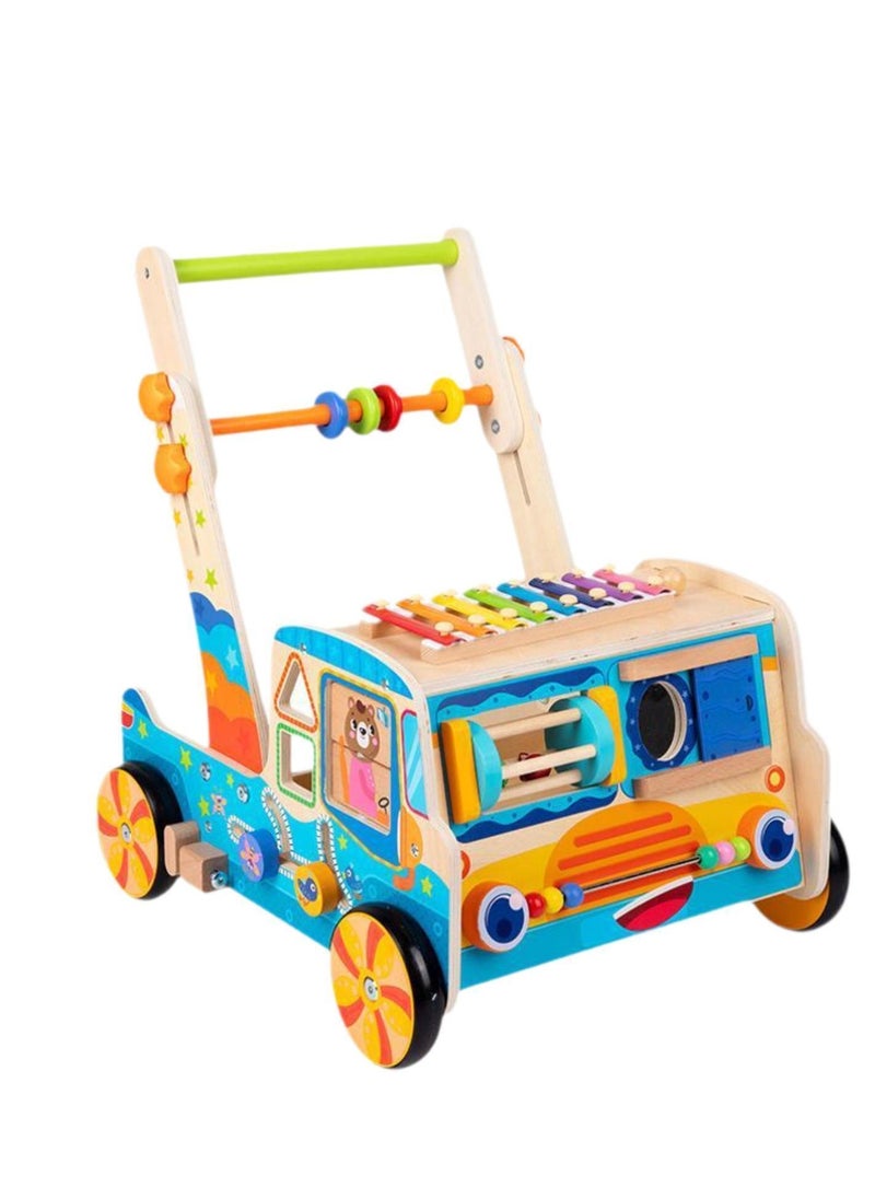 Factory Price Toddlers Wooden Truck Walker