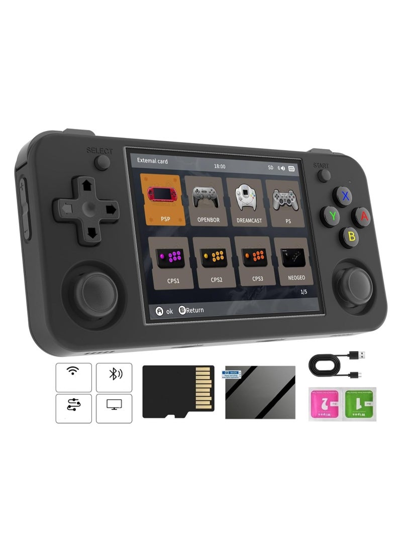 RG35XX H Retro Portable Game Console, Support 5G HDMI TV Output, WiFi, Bluetooth 4.2, 3.5