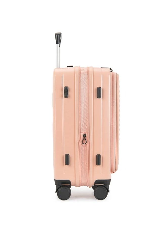 20inch Expandable Cabin Size Airline Approved with Laptop Compartment for Carry-on PC Luggage and TSA Lock