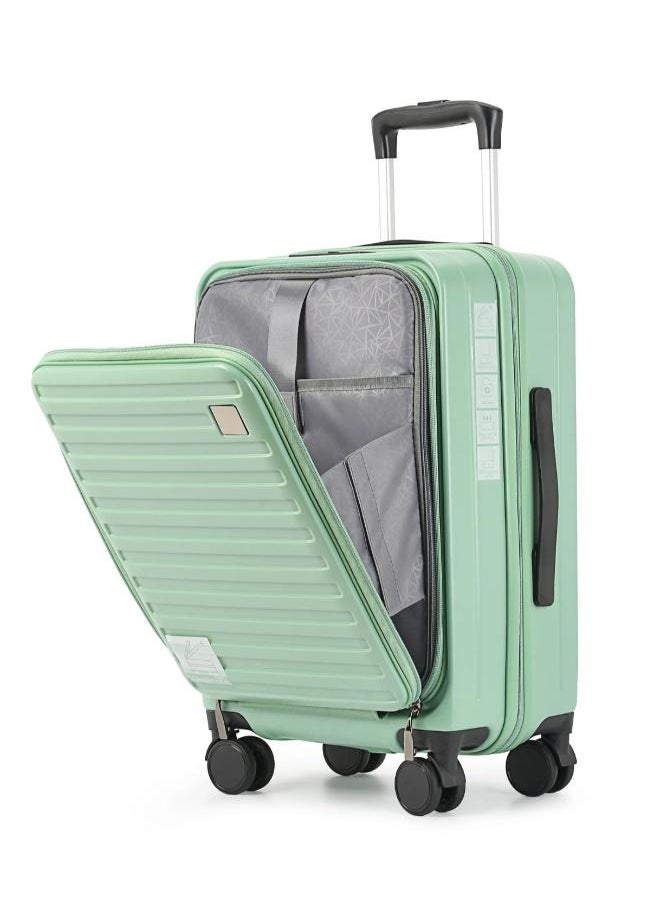 20inch Expandable Cabin Size Airline Approved with Laptop Compartment for Carry-on PC Luggage and TSA Lock