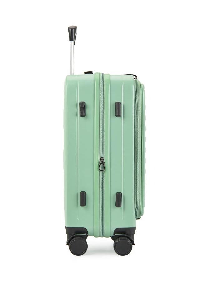 20inch Expandable Cabin Size Airline Approved with Laptop Compartment for Carry-on PC Luggage and TSA Lock