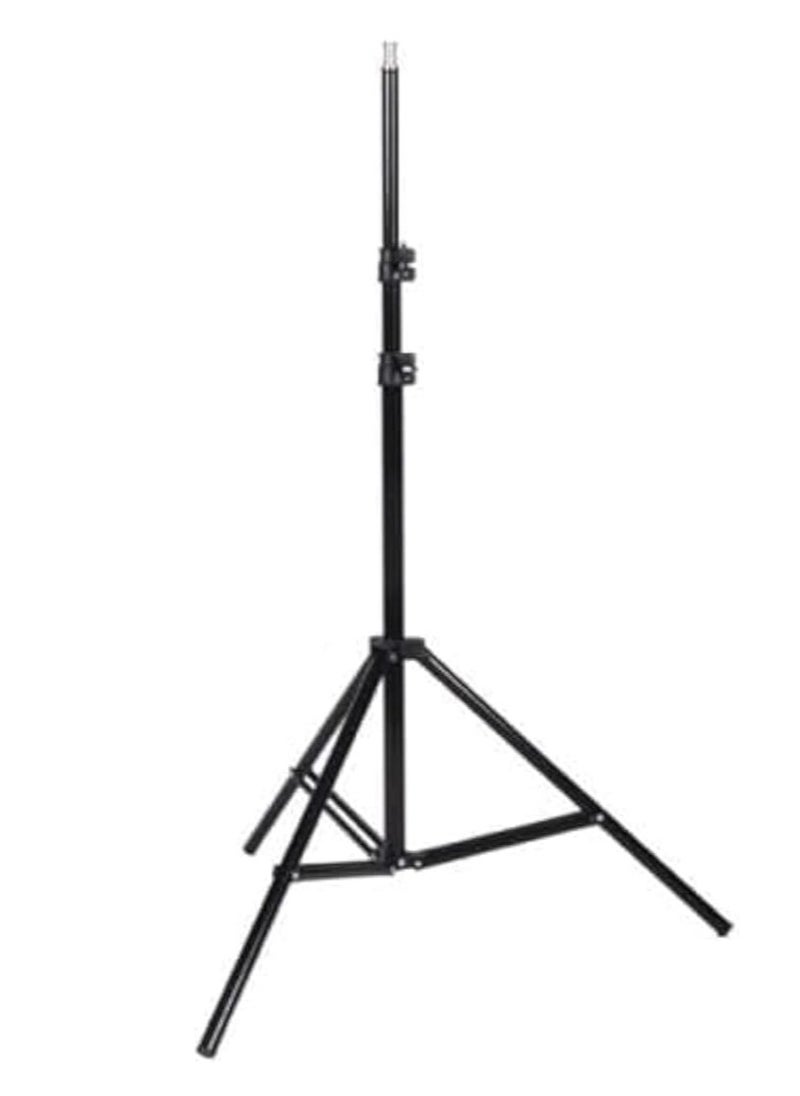 Godox 3-Section Spring-Cushioned Aluminum Light Stand – Max Height 2m