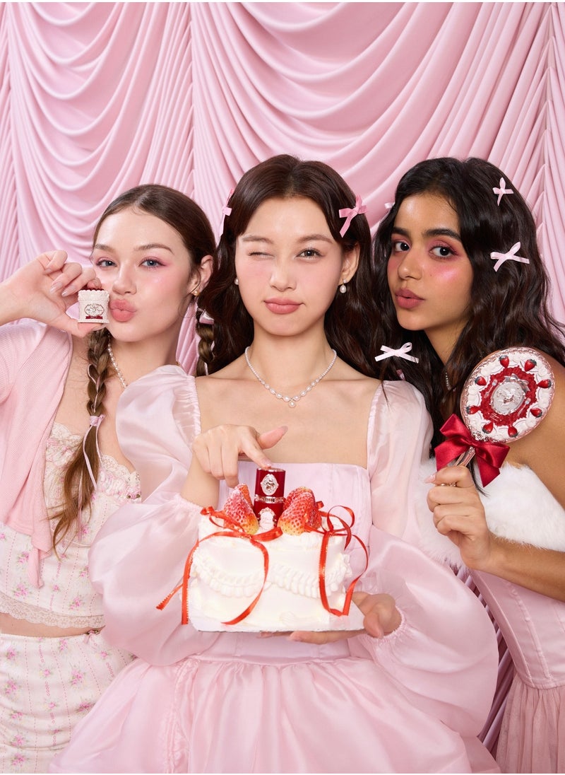 Strawberry Cupid All Day Glow Liquid Blush Second-Skin Milky Texture Hydrating & Long-Lasting （04 Apple Glow）