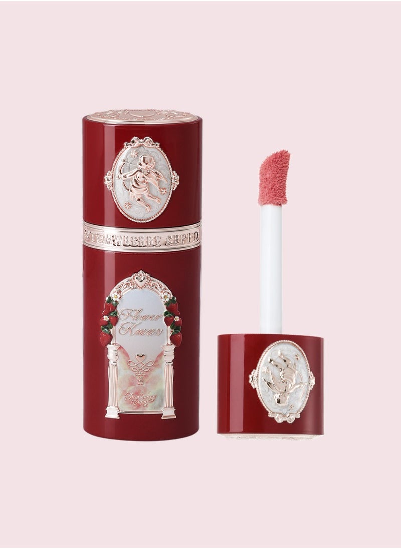 Strawberry Cupid All Day Glow Liquid Blush Second-Skin Milky Texture Hydrating & Long-Lasting （04 Apple Glow）