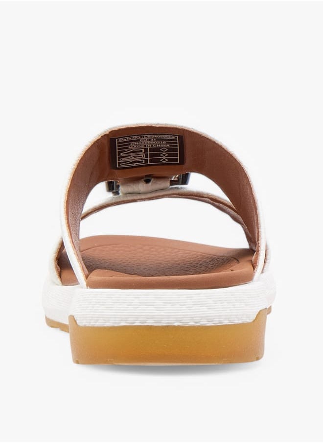 Boys Textured Slip-On Arabic Sandal