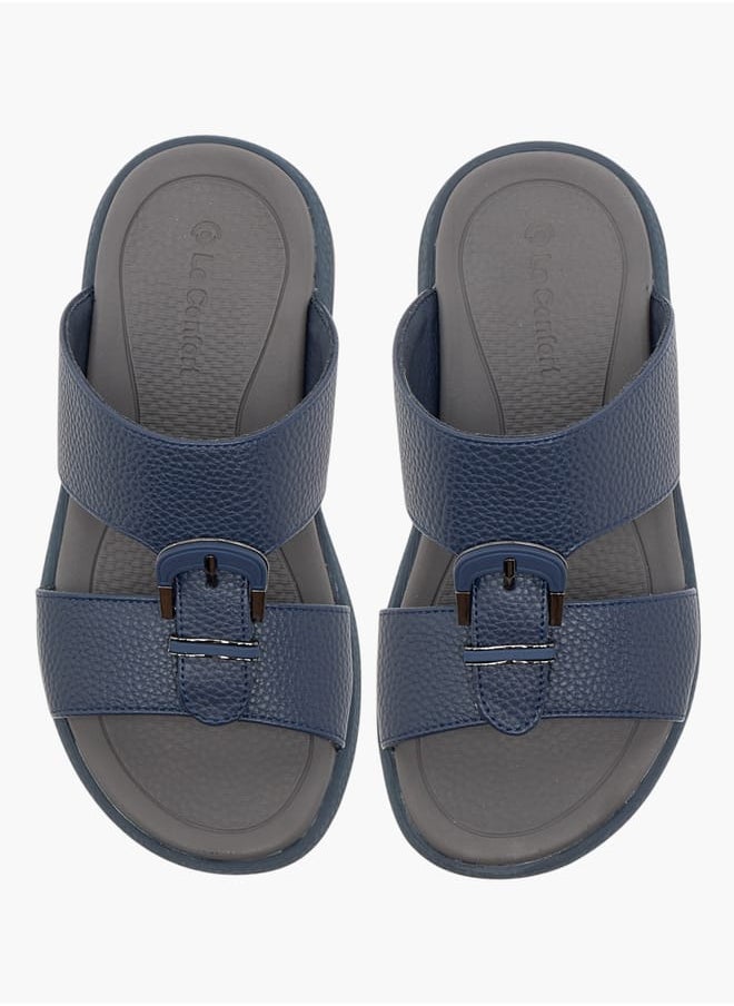 Boys Textured Slip-On Arabic Sandal