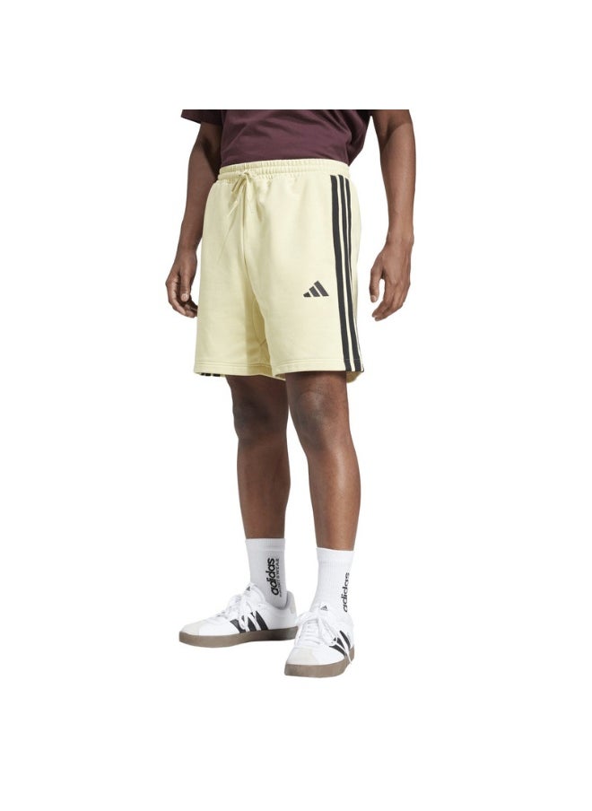 adidas essentials three stripes french terry men shorts