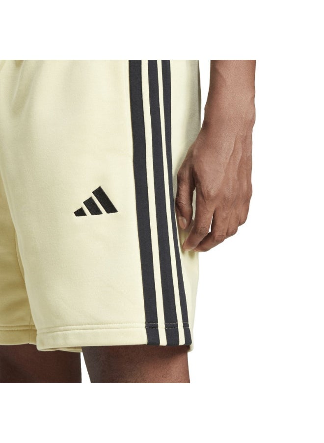 adidas essentials three stripes french terry men shorts