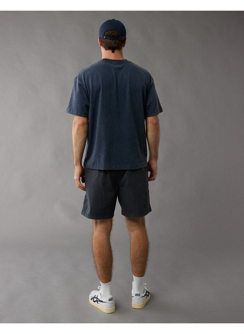 AE Boxy Sueded Jersey T-Shirt