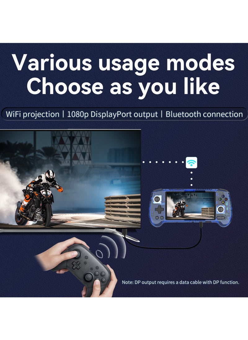 RG556 Retro Handheld Game Android 13,rg 556 Handheld Game with 5.48 inch Touch OLED Screen RG556 Supports DP and WiFi Bluetooth has Hall Rocker Battery 5500mAh
