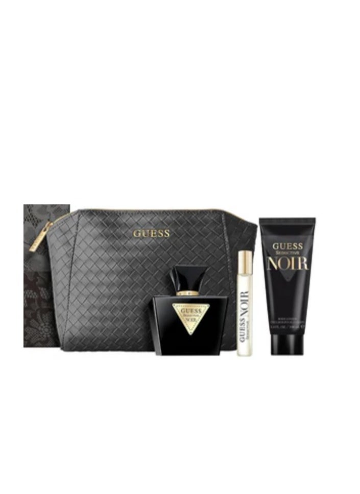 Seductive Noir For Women EDT Gift Set 4pcs