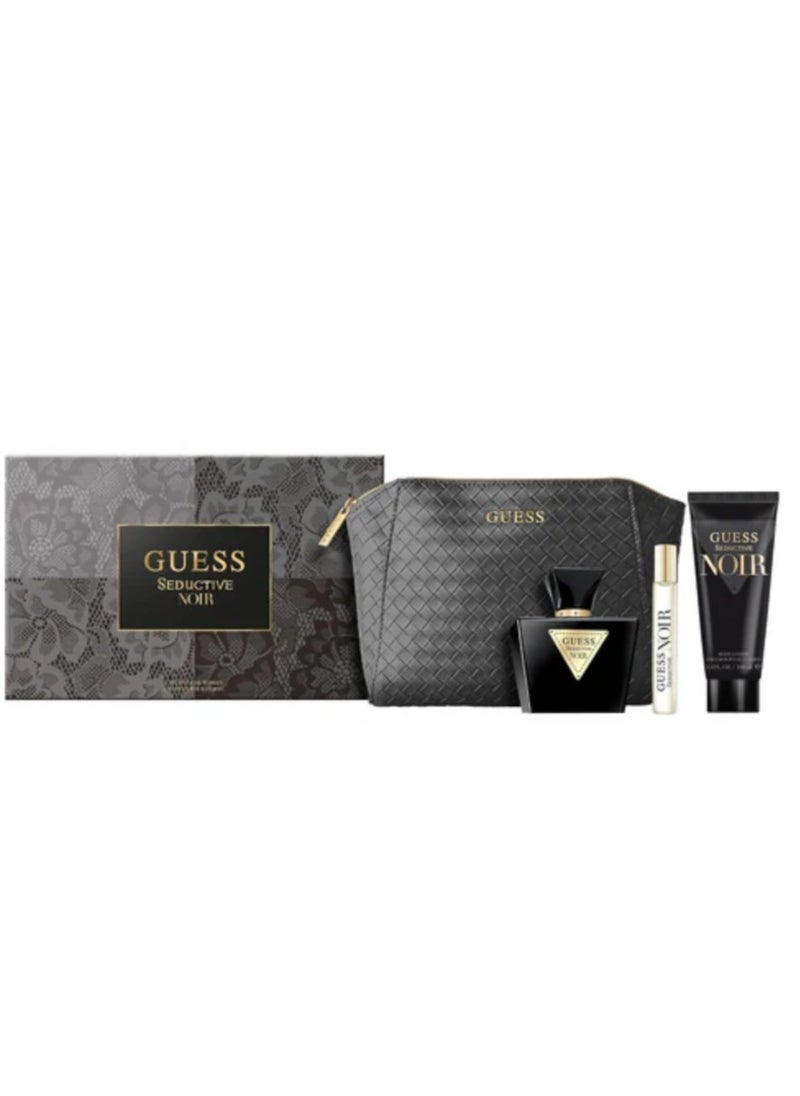 Seductive Noir For Women EDT Gift Set 4pcs